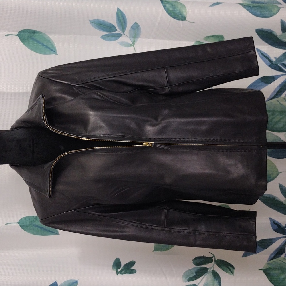 Preston & York lambskin leather jacket